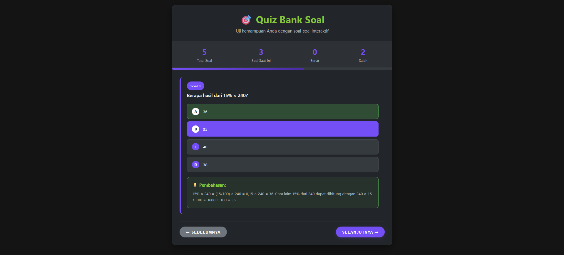 Bank Soal