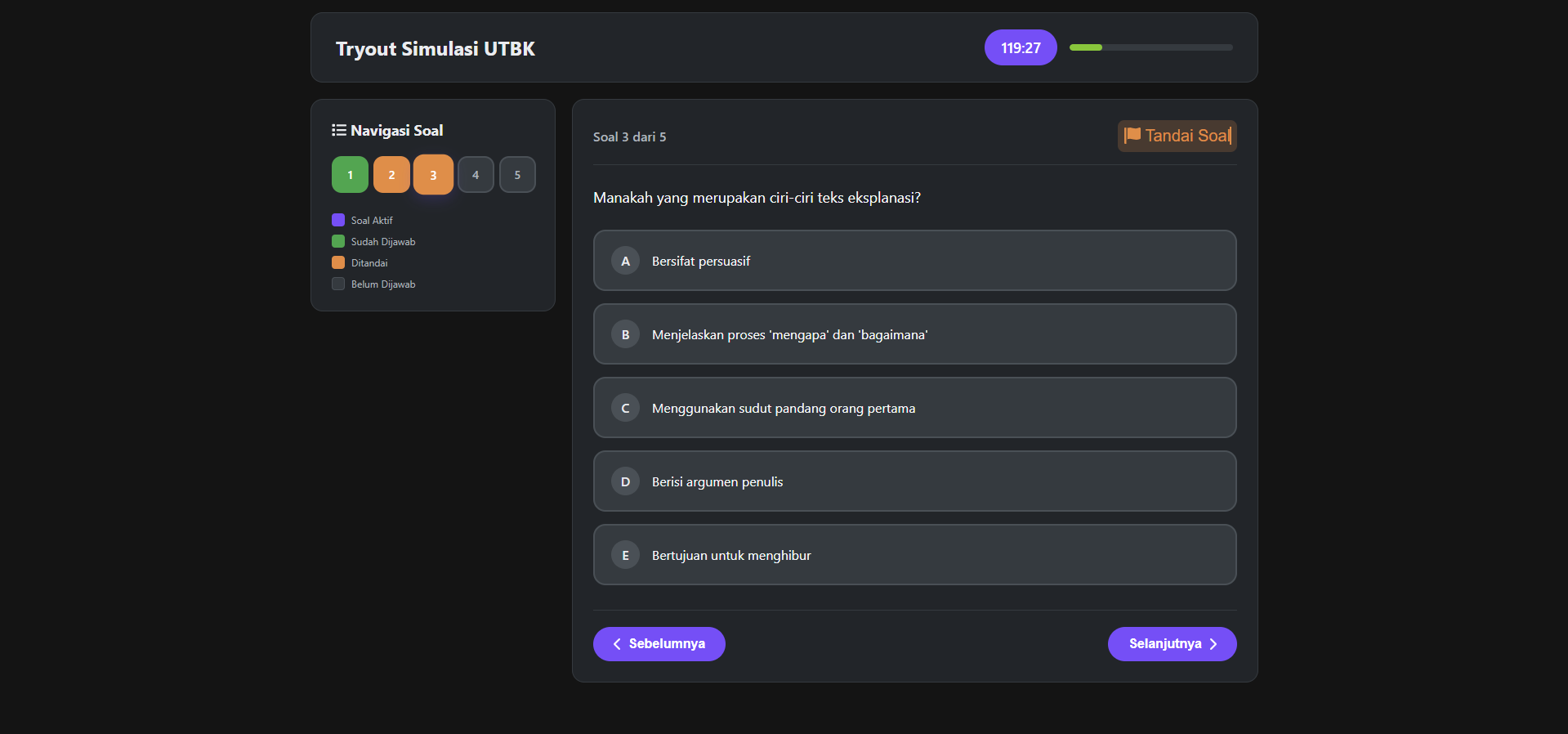 Tryout Online